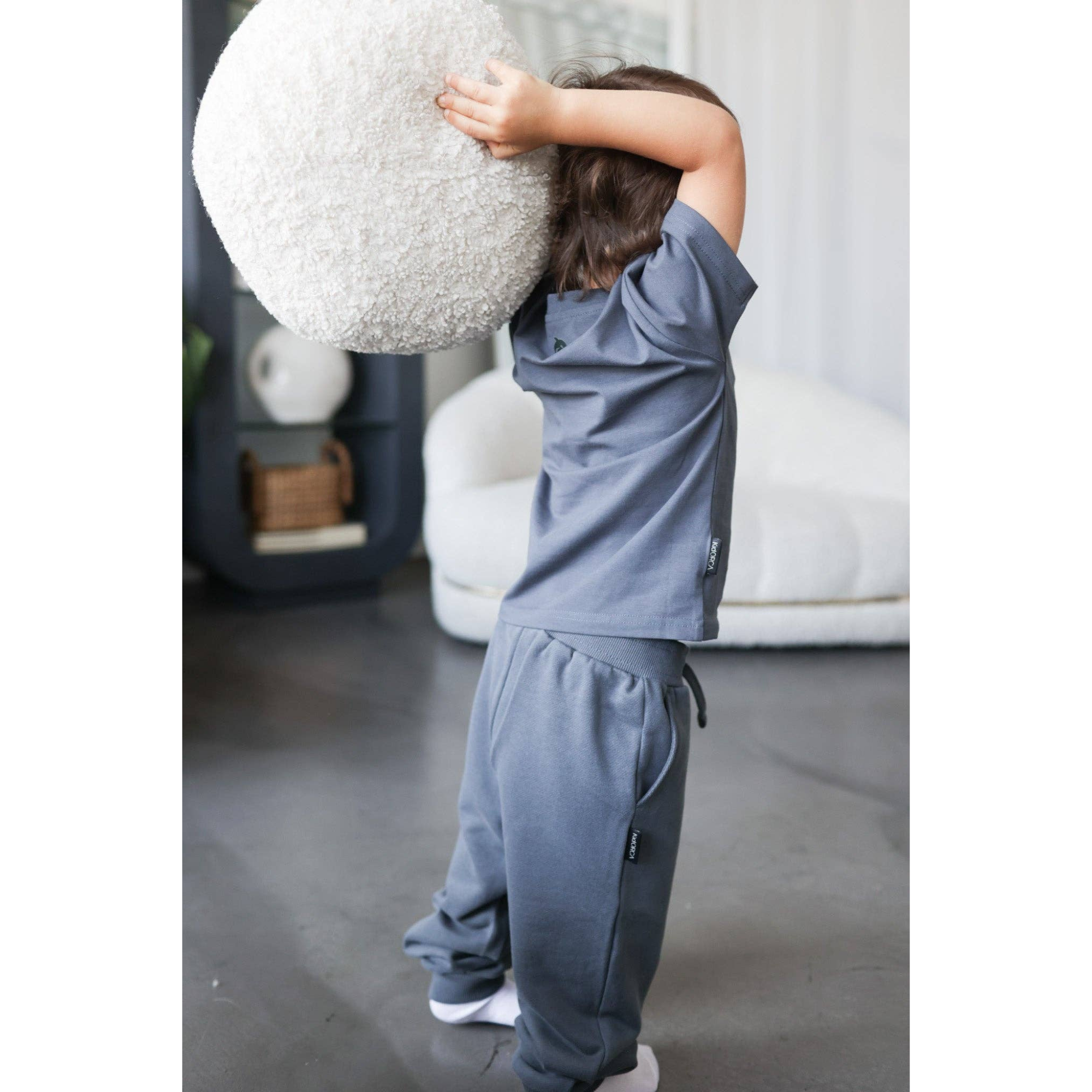 KidORCA - Tee in Fjord Blue