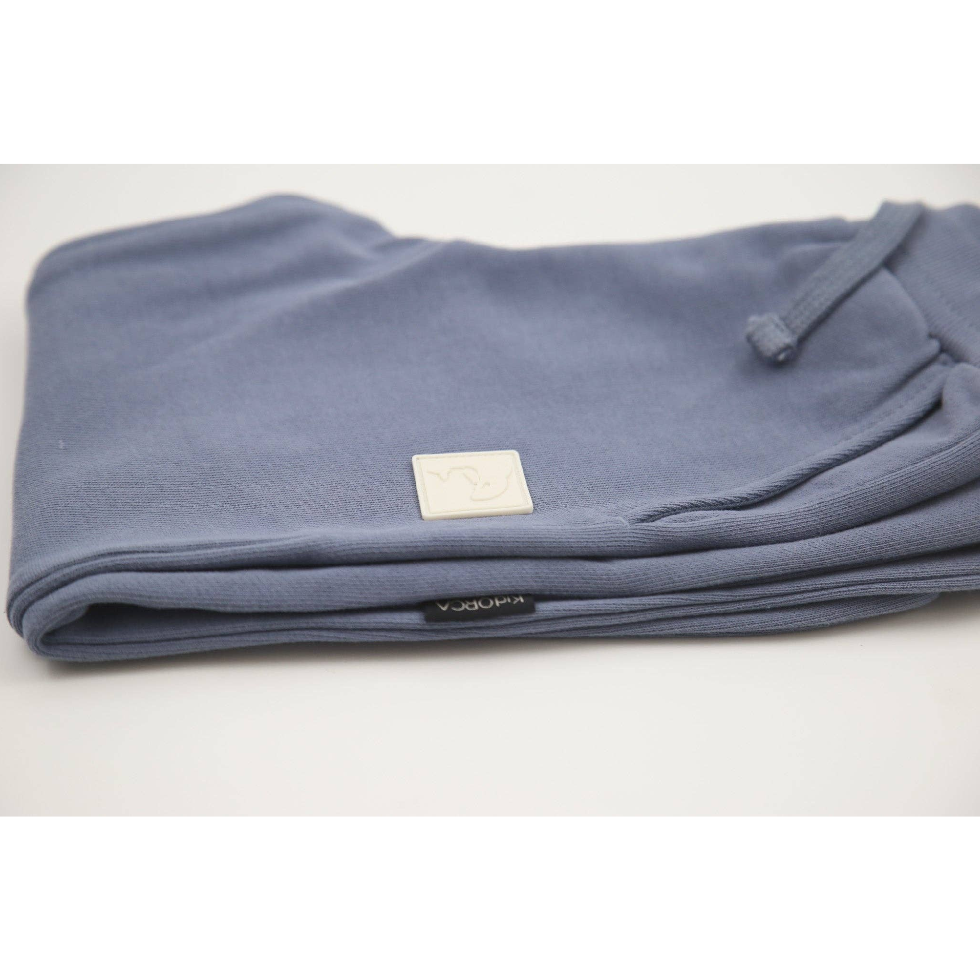 KidORCA - French Terry Sweatpants in Fjord Blue