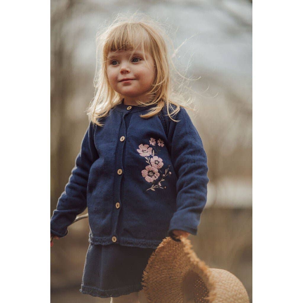 Floral fantasy cardigan